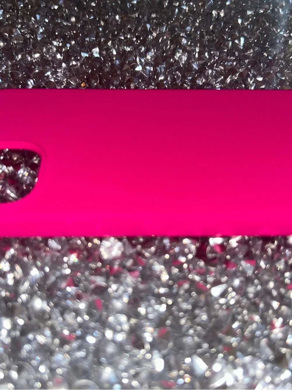 iPhone 15 plus Hot Pink Silicone Phone Case - Unbranded